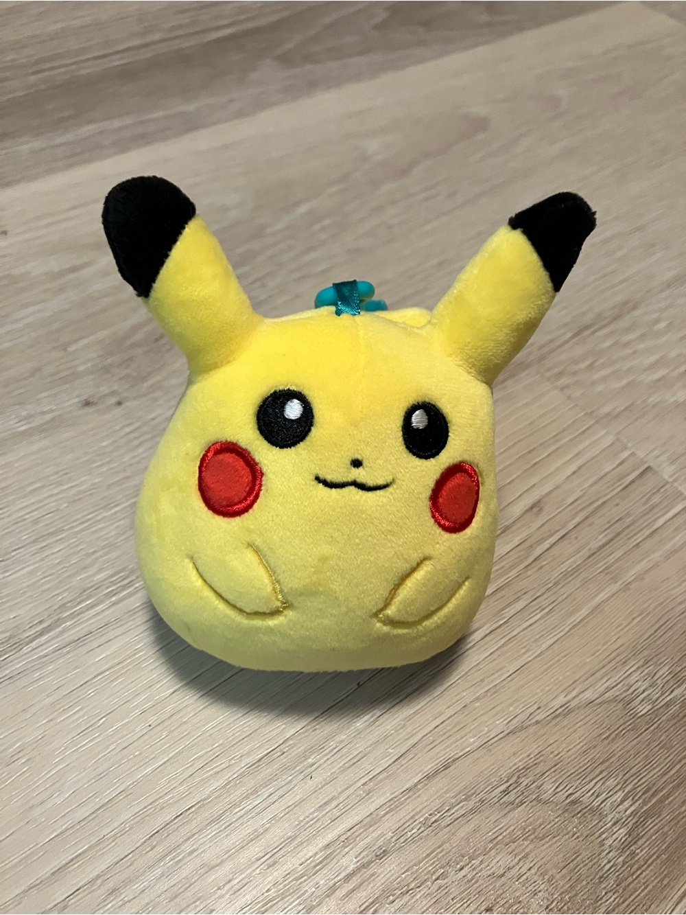 Pikachu Squishmallow Pokemon Plush Keychain
